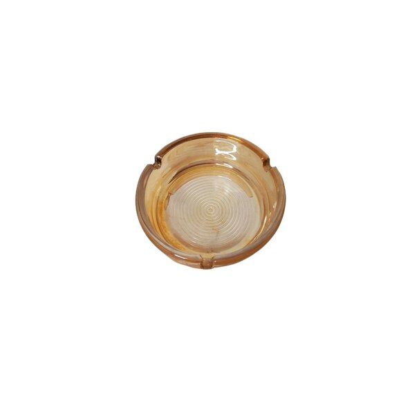 vintage art deco depression glass bottom circle pattern - Picture 2 of 2